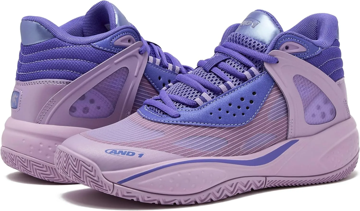 AND1 Basketball Shoes for Women and Men, High Top Mens Basketball Shoes - Womens Basketball Sneakers Size 6 to 16