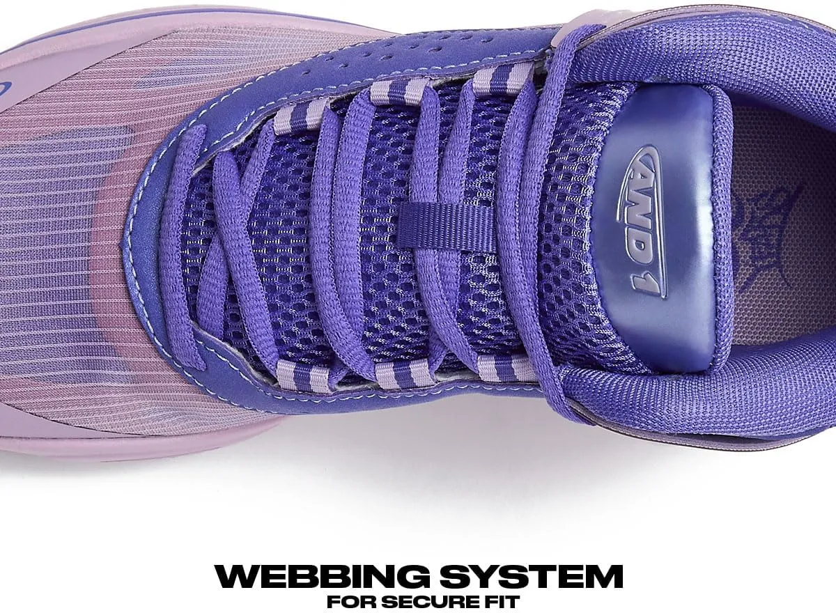 AND1 Basketball Shoes for Women and Men, High Top Mens Basketball Shoes - Womens Basketball Sneakers Size 6 to 16