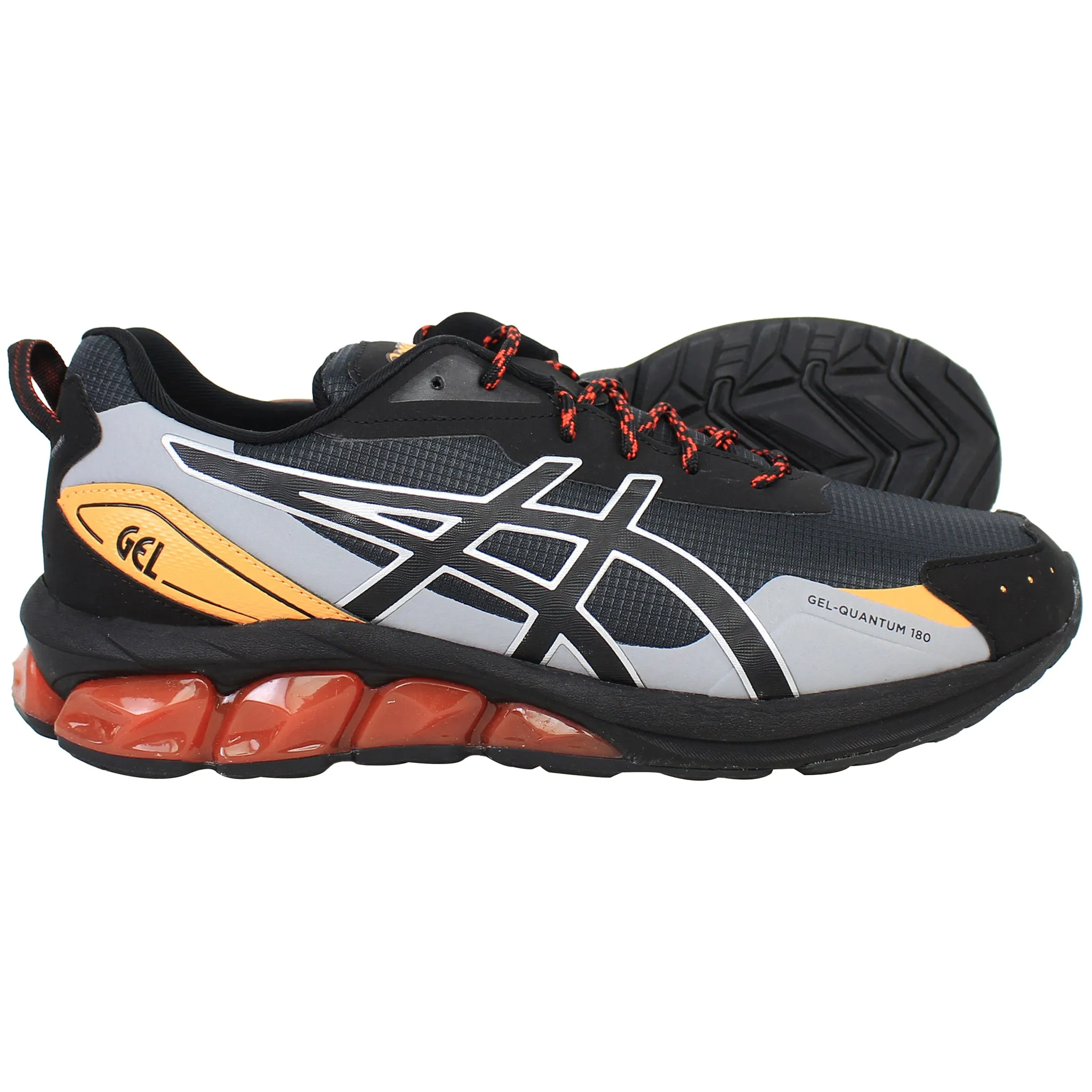 Asics Gel-Quantum 180 LS Mens Black Running Shoes