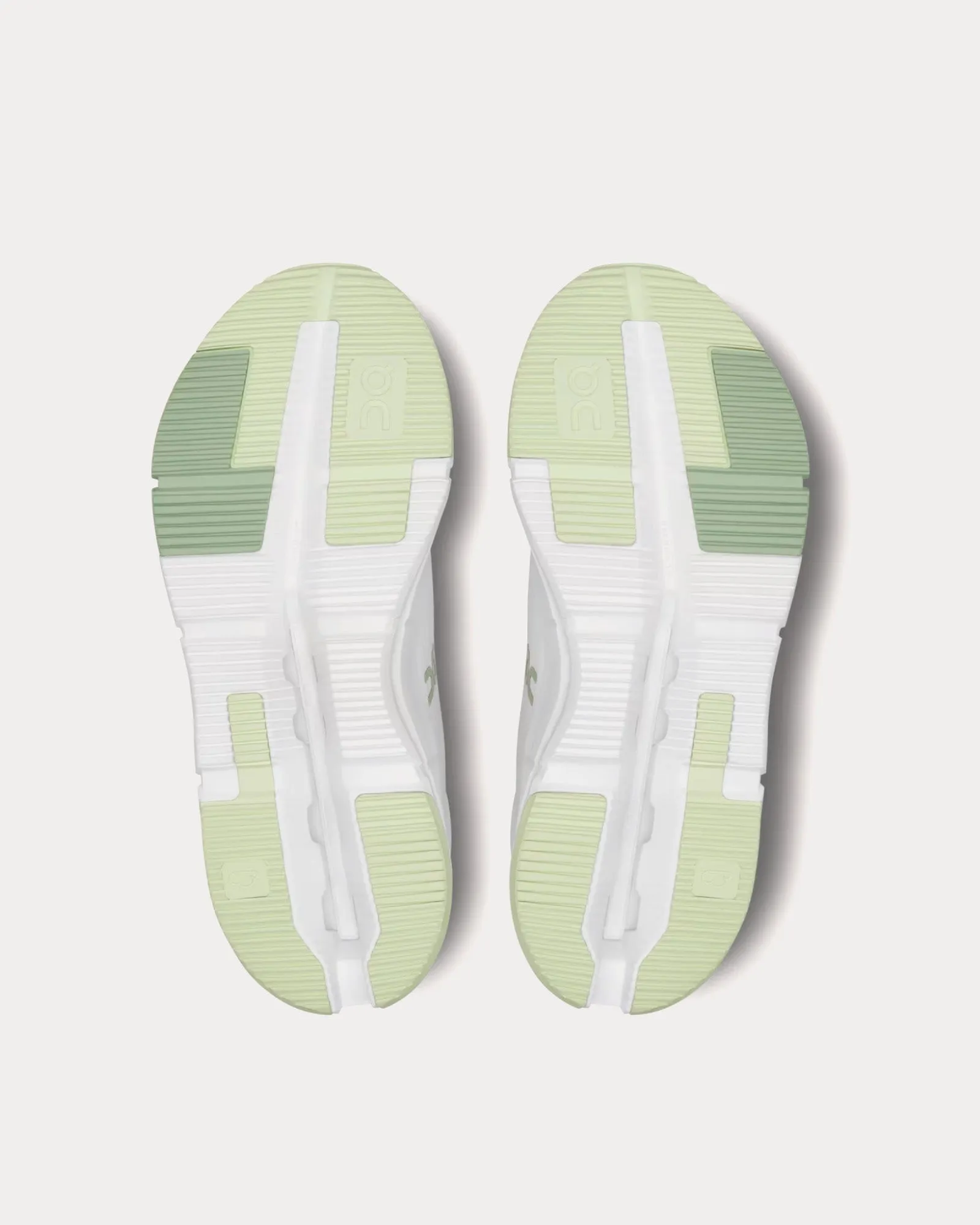 Cloudnova White / Sage Running Shoes