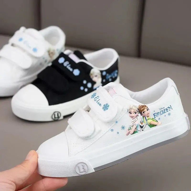 Elsa Anna Frozen Cartoon Shoes