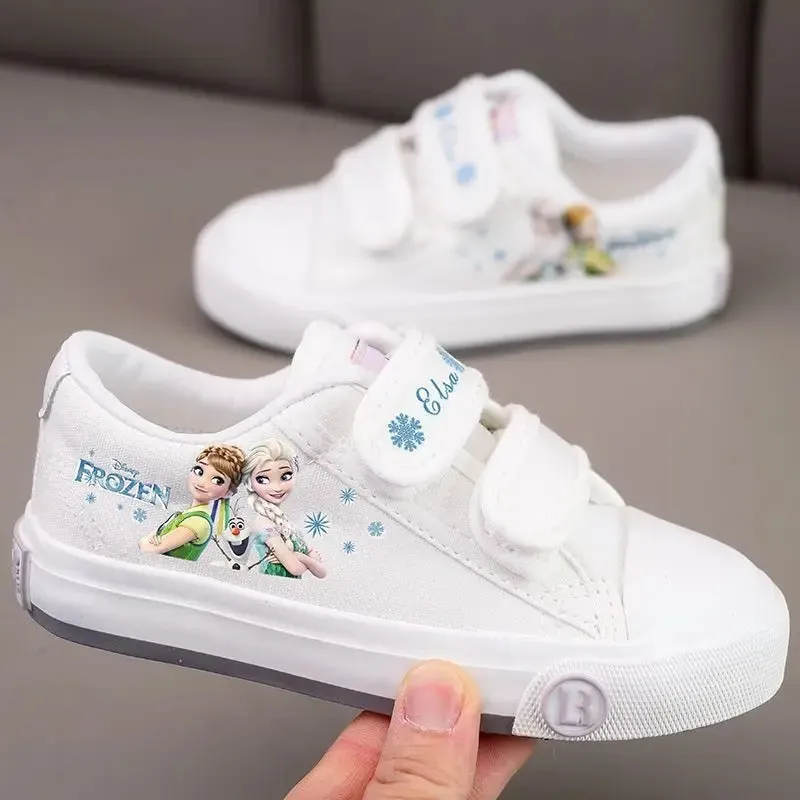Elsa Anna Frozen Cartoon Shoes