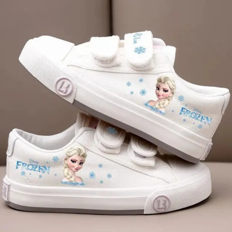 Elsa Anna Frozen Cartoon Shoes