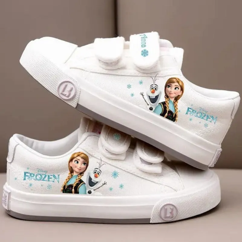 Elsa Anna Frozen Cartoon Shoes