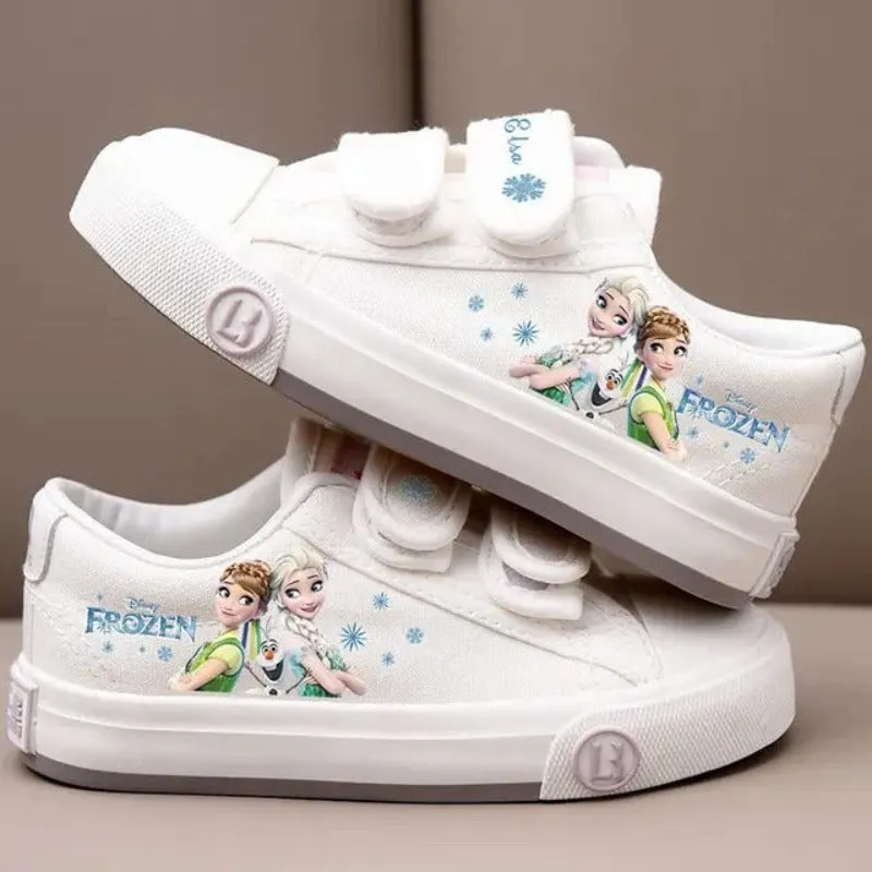 Elsa Anna Frozen Cartoon Shoes