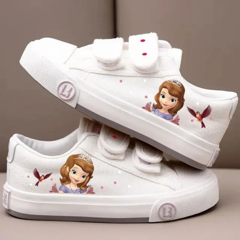 Elsa Anna Frozen Cartoon Shoes