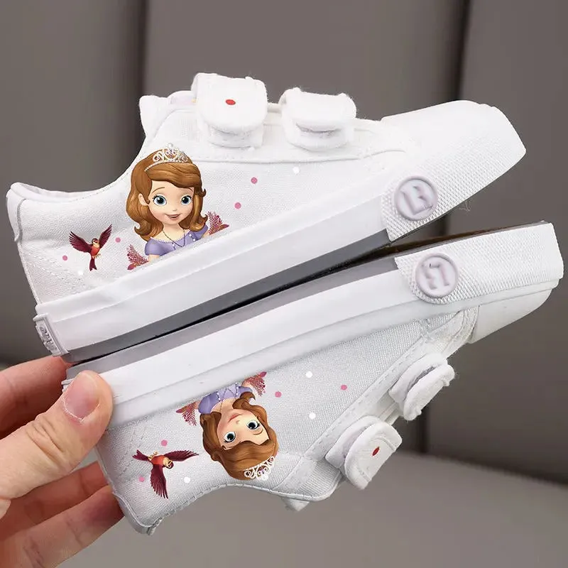 Elsa Anna Frozen Cartoon Shoes