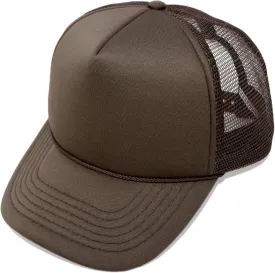 Trucker Hat Mesh Cap Solid Colors Lightweight with Adjustable Strap Small Braid